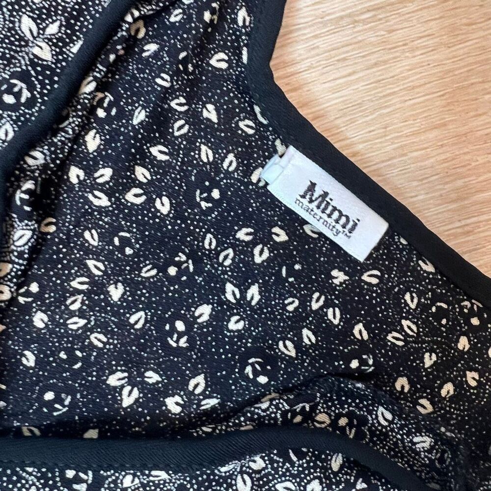 Mimi Maternity Dress, Bumpstart Leggings Small, 3 Motherhood Nursing Bras Large - Picture 3 of 13